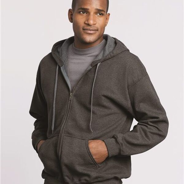 Gildan - Heavy Blend™ Vintage Full-Zip Hooded Sweatshirt Thumbnail