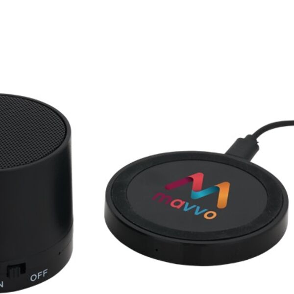 3W Wireless Charging Speaker with Charging Pad Thumbnail