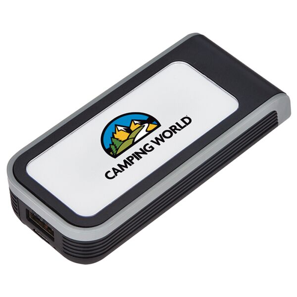 UL Certified Alcor Light Up Power Bank - 4400 mAh Thumbnail