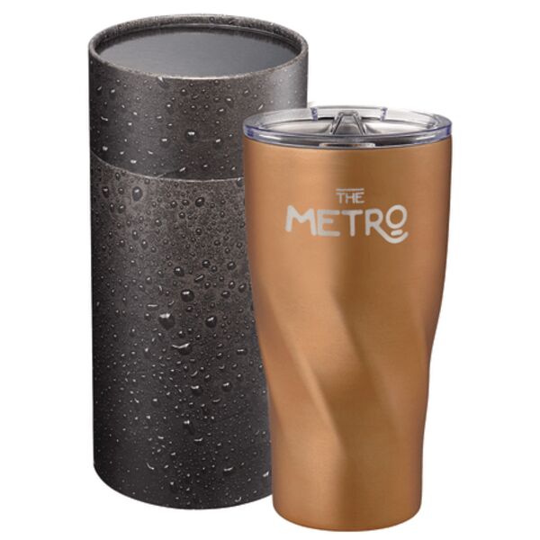 Hugo Copper Tumbler 20oz With Cylindrical Box Thumbnail